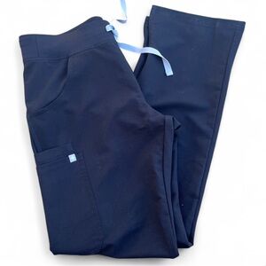 Figs Black Scrubs Pants Size S